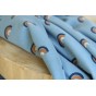 jersey coton arc-en-ciel bleu - un chat sur un fil
