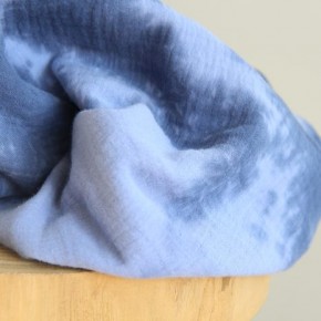 double gaze de qualité - tie and dye