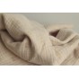 double gaze coton beige et doré