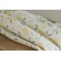 tissu en double gaze de coton - Lemons