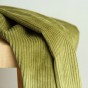 tissu vert - velours