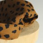 lin et viscose stains - caramel