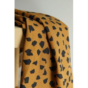 joli tissu imprimé mélange lin et viscose