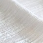 Voile de coton brodé - blanc
