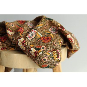 mélange coton et viscose - camel