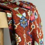 Coton et viscose nippon - brique