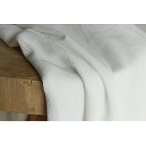 tissu crépon de viscose - un chat sur un fil