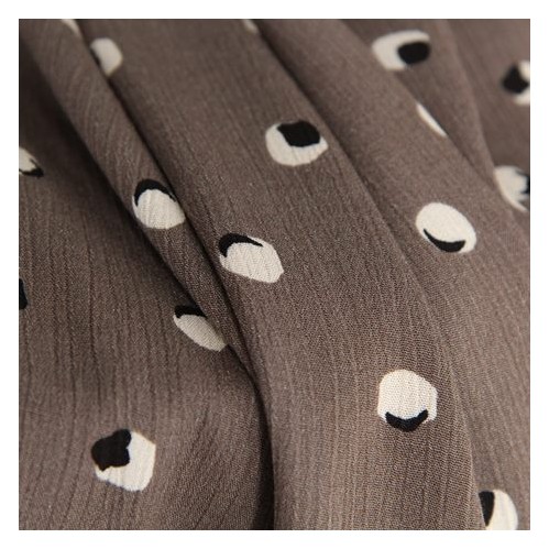tissu crépon de viscose bleu - un chat sur un fil tissu crépon de viscose bleu - un chat sur un fil