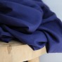 tissu lyocell marine - tissu upcyclé