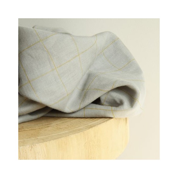 double gaze carreaux - collection upcyclé