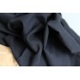 tissu léger en coton noir - collection upcycling