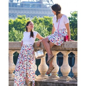 tissu viscose imprimée en france - collection upcycling