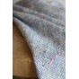 tissu en tweed bleu chiné - collection upcycling