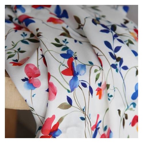 viscose ecovero lenzing - fleurs viscose ecovero lenzing - fleurs