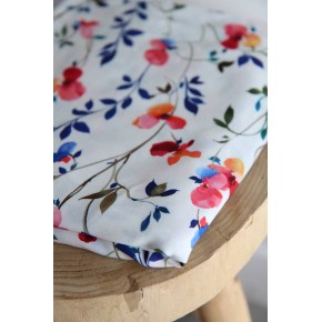 jolie viscose imprimée fleurs fabriqué en france