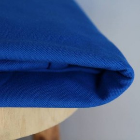 tissu maille piquée bleu - un chat sur un fil