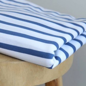 jersey marinière bleu et blanc - un chat sur un fil