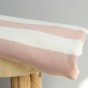 jersey marinière écru et vieux rose - un chat sur un fil