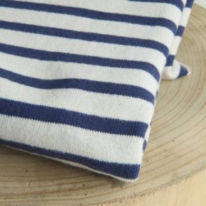 tissu marinière au mètre - épais en coton