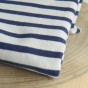 tissu marinière au mètre - épais en coton