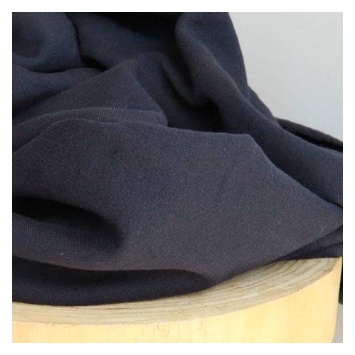 tissu sweat marine - tricoté en france tissu sweat marine - tricoté en france