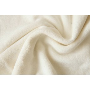 tissu éponge stretch - écru