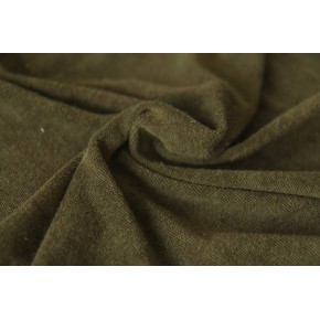 tissu éponge jersey vert kaki - un chat sur un fil