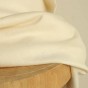 tissu coton et lin écru - un chat sur un fil