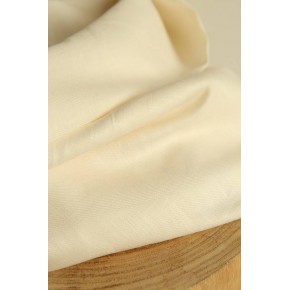 tissu en lin et coton écru - collection upcycling