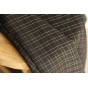 tissu pour coudre des chemises, tuniques en lin et viscose - un chat sur un fil