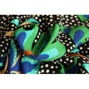 tissu viscose fluide et imprimé palmiers