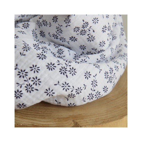 double gaze en coton - collection upcycling
