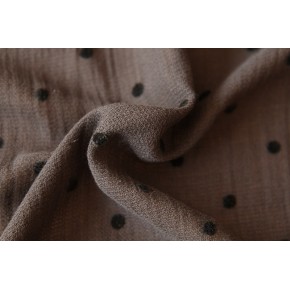 gaze coton pois - collection upcycling
