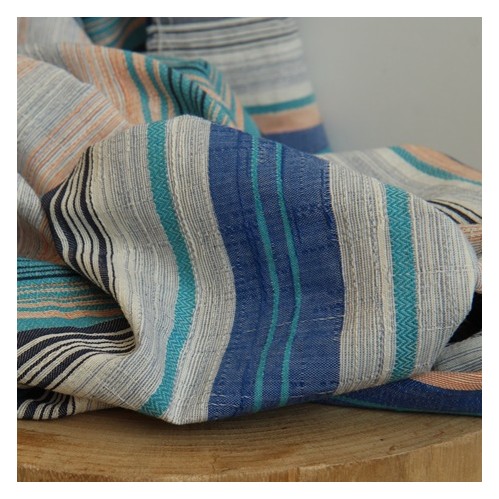 Tissu jacquard rayé - fabriqué en france Tissu jacquard rayé - fabriqué en france