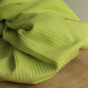 tissu jersey côtelé Lemon - un chat sur un fil