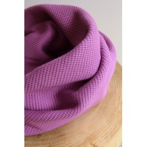 jersey nid d'abeille violet - un chat sur un fil
