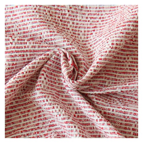 TISSU jacquard français - un chat sur un fil TISSU jacquard français - un chat sur un fil