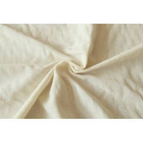 tissu jacquard upcyclé - un chat sur un fil