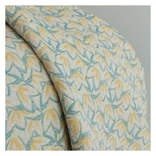 Tissu jacquard Léonie - vert Tissu jacquard Léonie - vert