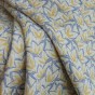 Tissu jacquard Léonie - bleu