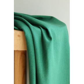tissu viscose et lin - vert