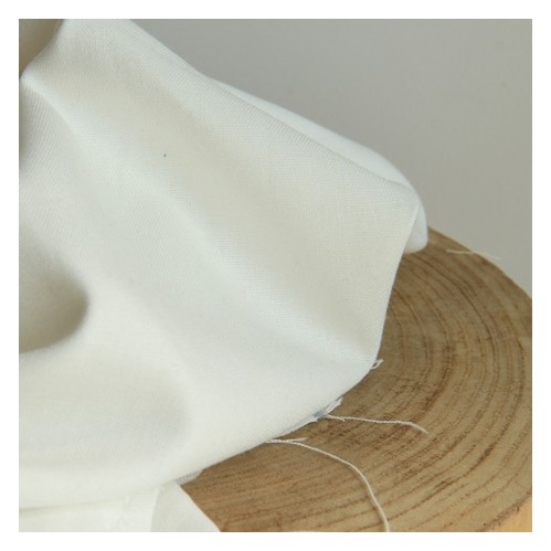 Viscose et lin - blanc cassé Viscose et lin - blanc cassé
