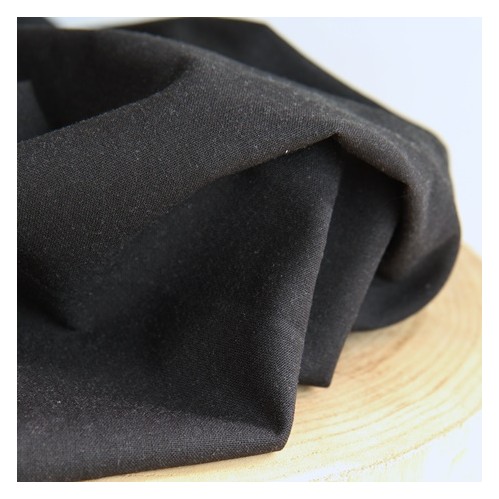 Coton et lin - noir Coton et lin - noir
