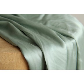 tissu satiné fin et fluide - un chat sur un fil