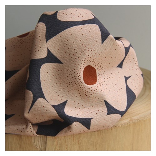 coton canvas - big fleur - cloud9 fabrics coton canvas - big fleur - cloud9 fabrics