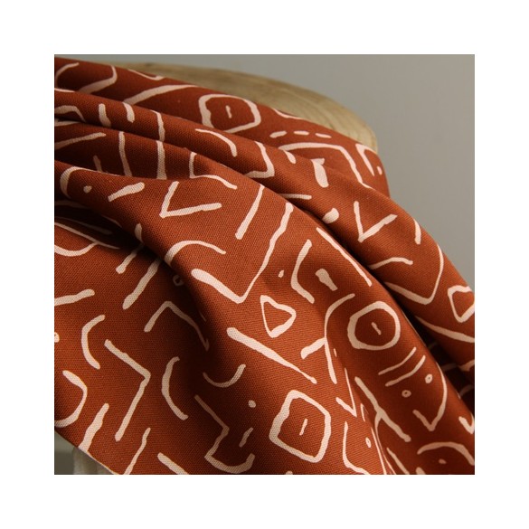 coton canvas - secret code - cloud9 fabrics