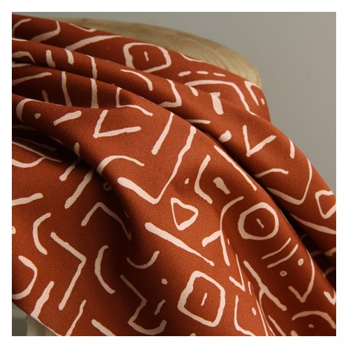 coton canvas - secret code - cloud9 fabrics coton canvas - secret code - cloud9 fabrics