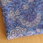 tissu indien block print - un chat sur un fil