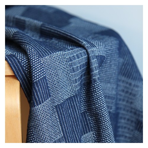 tissu coton denim patchwork - un chat sur un fil tissu coton denim patchwork - un chat sur un fil