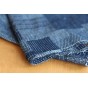 denim patchwork - un chat sur un fil